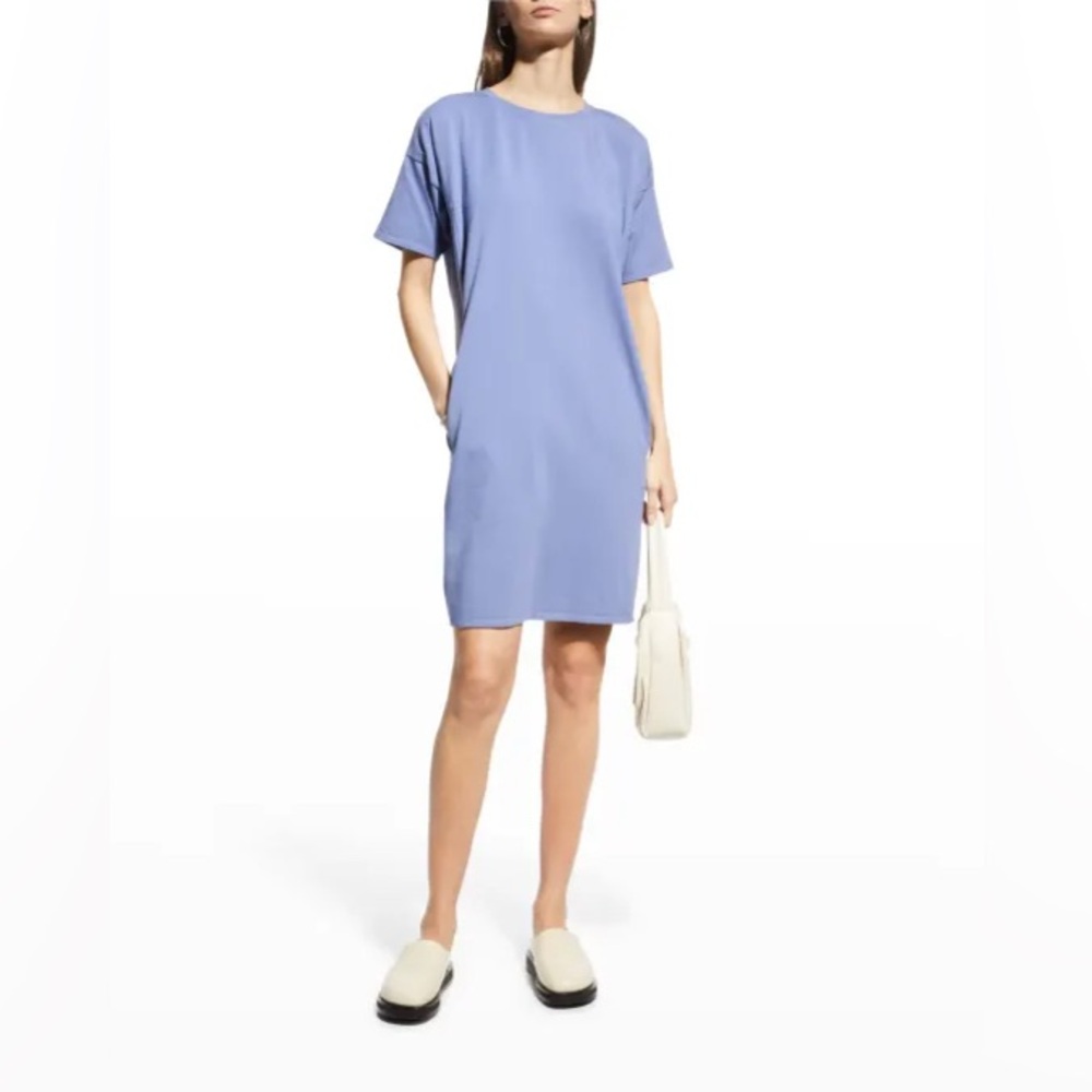 Eileen Fisher Traceable Cotton Jersey Dress